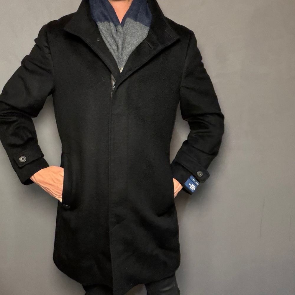 Hart Schaffner Marx Wool Cashmere Overcoat – NWOT – Size L (42R)